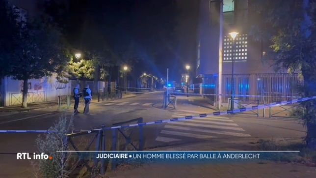 Nouveaux tirs cette nuit à Bruxelles, un homme a été blessé