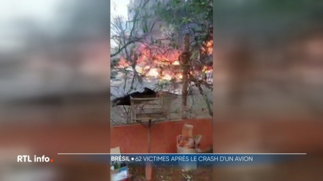 Brésil: 62 personnes sont mortes dans un accident d'avion