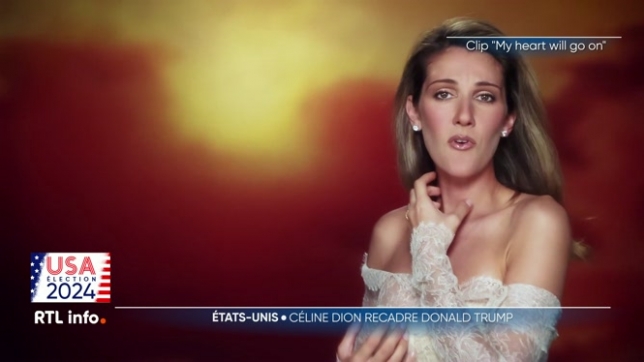 Céline Dion en colère contre Donald Trump qui a utilisé sa chanson My heart will go home