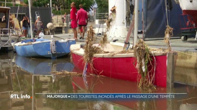 Espagne: de fortes intempéries frappent les îles Baléares