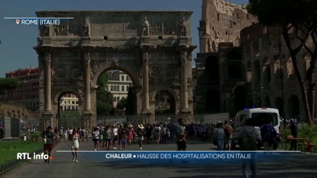 Une vague de chaleur s'est abattue sur une partie de l'Italie