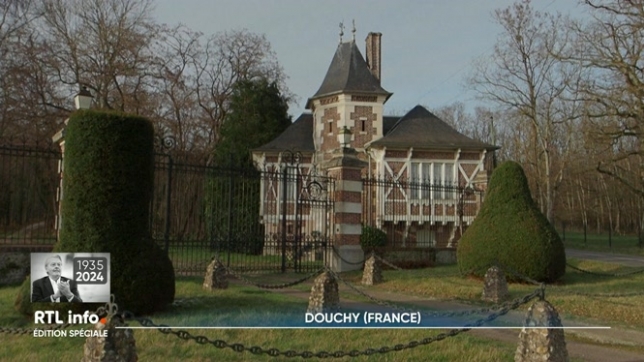 Alain Delon vivait à Douchy, son hâvre de paix, dans le Loiret