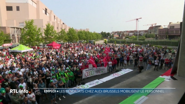 Le personnel d'Audi Bruxelles s'est réuni en assemblée générale
