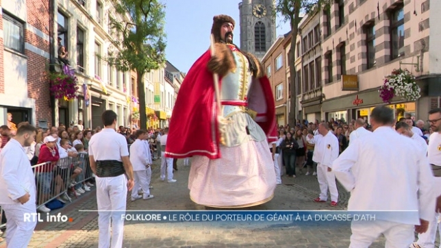 Aujourd'hui a eu lieu la traditionnelle Ducasse d'Ath
