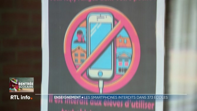Rentrée des classes: l'Athénée Royal Air Pur interdit les smartphones