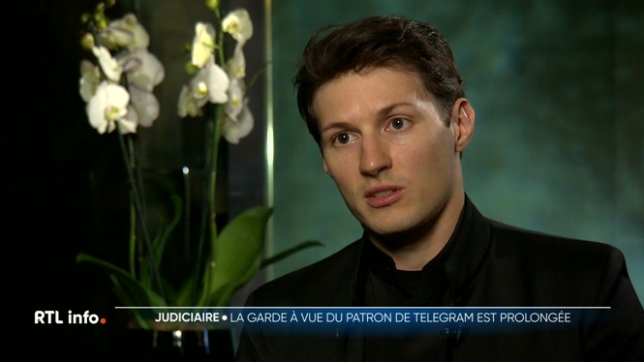 La garde à vue du patron de Telegram prolongée jusqu'à mercredi