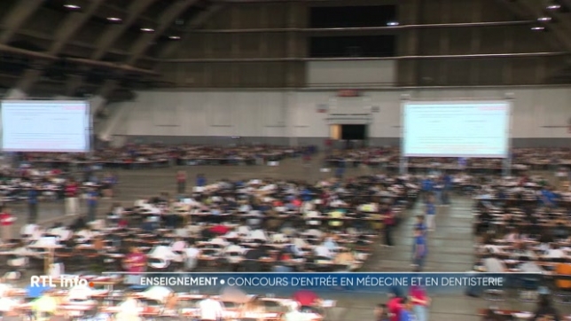 4386 candidats ont passé le concours d'entrée aux études de médecine et de dentisterie