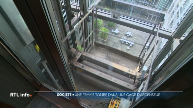 Une femme de ménage blessée après une chute de 4 étages dans un ascenseur