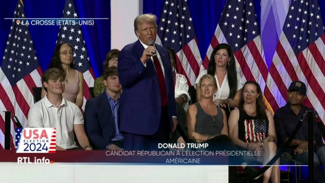 Donald Trump attaque Kamala Harris