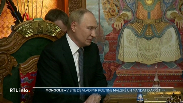 Vladimir Poutine en visite en Mongole malgré un mandat d'arrêté de la CPI