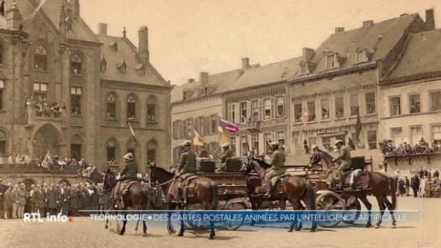 La vie à Arlon au début du 20e S. mise en images animées à l'aide de l'IA