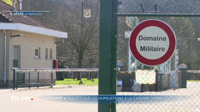 Scandale à l'armée: l'enquête sur les humiliations à Amay a été clôturée