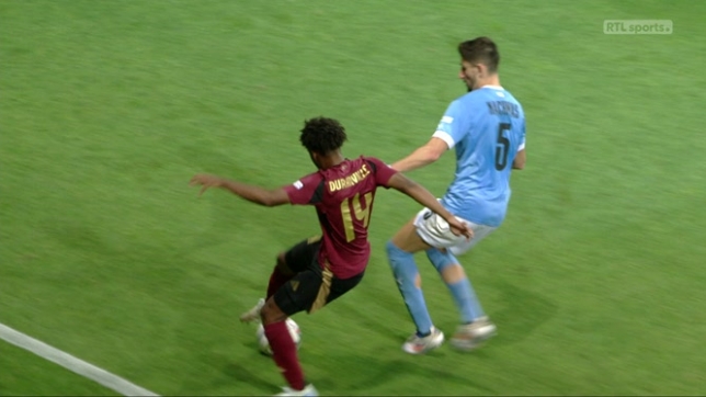 Julien Duranville fait le show pour sa première apparition avec les Diables Rouges
