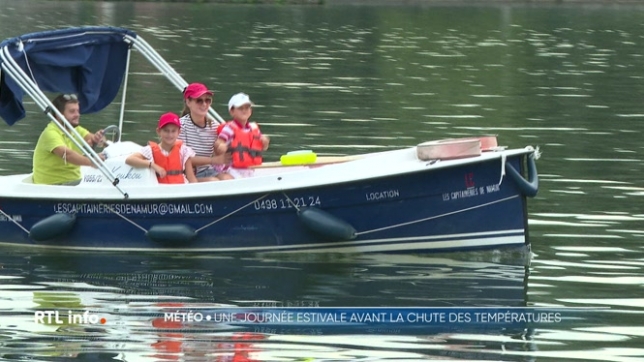Les Wallons ont bien profité de cette belle journée d'été: une des dernières ?