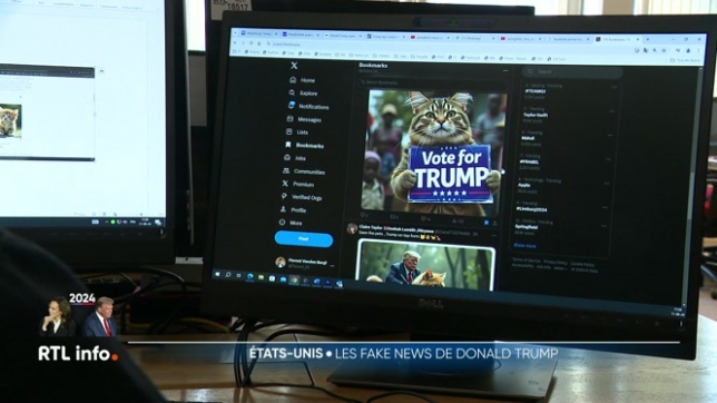 Donald Trump reprend une rumeur sur des chats mangés par des migrants