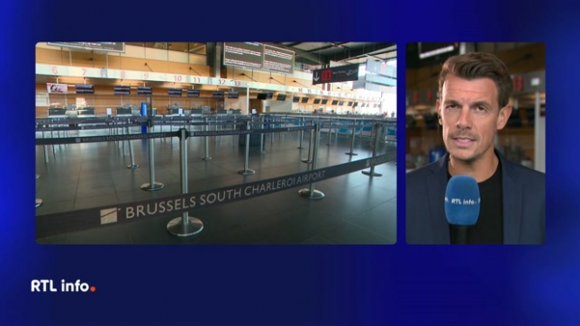 Le point ce midi à l'aéroport de Charleroi paralysé par une grève