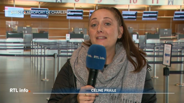 La grève à l'aéroport de Charleroi risque bien de se poursuivre demain