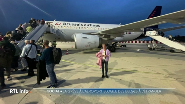 Grève à l'aéroport de Charleroi: des Belges sont coincés à l'étranger
