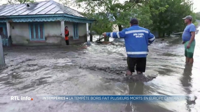 Boris déverse ses pluies torrentielles sur l'Europe Centrale