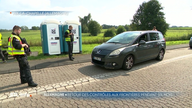 L'Allemagne rétablit des contrôles à ses frontières durant six mois