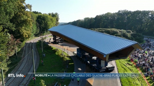 L'avenue de Tervuren en partie fermée pour installer une passerelle piétonne