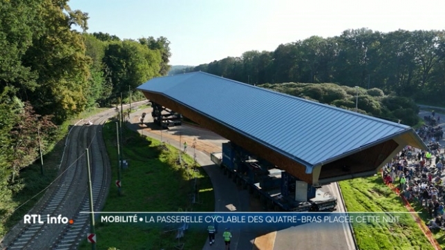 L'avenue de Tervuren en partie fermée pour installer une passerelle piétonne