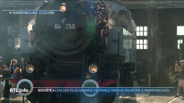 Le festival vapeur c'est ce week-end à Mariembourg et Treignes