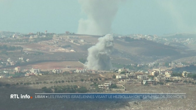 Au moins 274 morts au Liban après des bombardements iraéliens intensifs