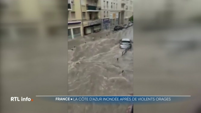Inondations à Cannes : la ville surprise tôt ce matin