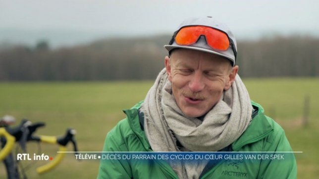 Gilles Van der Spek, parrain des Cyclos du Coeur, est décédé