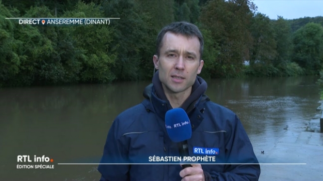 Kayakistes tombés dans la Lesse: le point en direct avec Sébastien Prophète