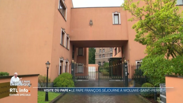 Le pape François séjournera à la nonciature à Woluwé-saint-Pierre