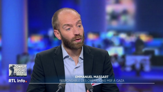 Guerre au Proche-Orient: MSF dénonce la situation à Gaza et craint pour le Liban