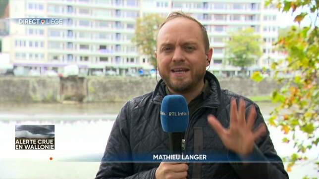 Dépression Kirk: le point en direct de Liège avec Mathieu Langer