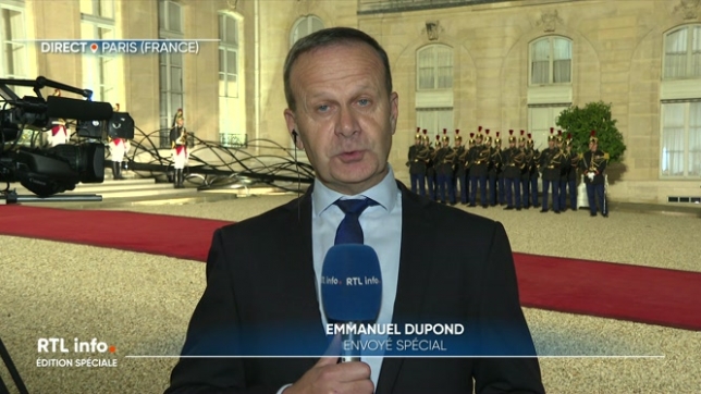 Ce soir, nos souverains sont invités à un dîner d'état à l'Elysée