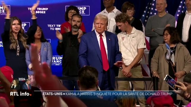 Élection américaine: des questions se posent sur l'état de santé de Donald Trump