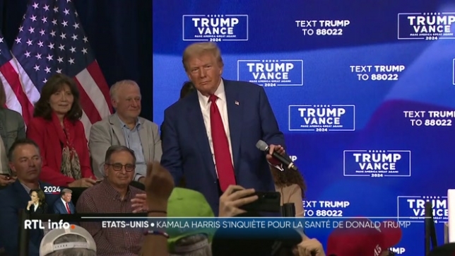 Élection américaine : des questions se posent sur l'état de santé de Donald Trump