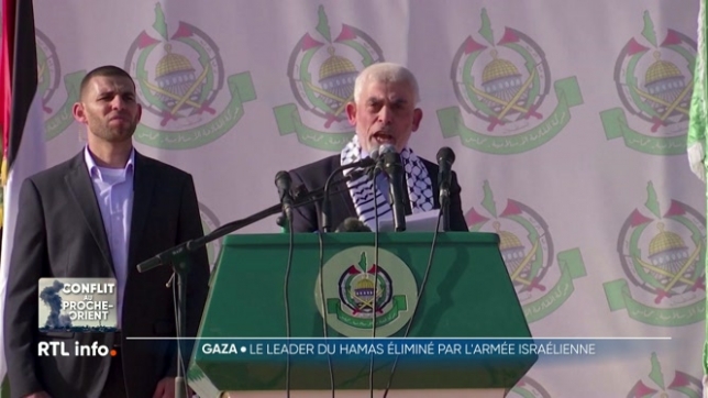L'armée israélienne a éliminé le leader du Hamas à Gaza