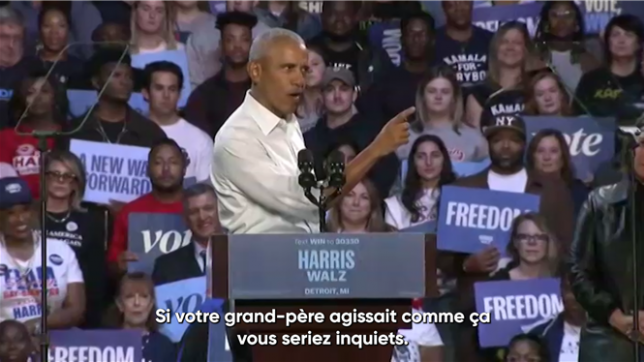 Eminem soutient Kamala Harris pendant qu'Obama se paie Donald Trump