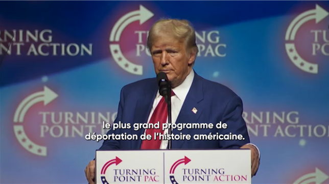 Donald Trump confirme sur les déportations et la peine de mort, mais dément sur Hitler