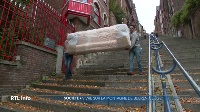 Liège: comment s'organise la vie dans le quartier de la montage de Bueren ?
