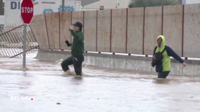 De violentes tempêtes frappent l'est et le sud de l'Espagne