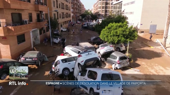 Inondations en Espagne: le village de Paiporta offre des scènes d'apocalypse