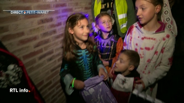 Halloween: Florent Vanden Bergh est en direct de Petit-Waret, près d'Andenne