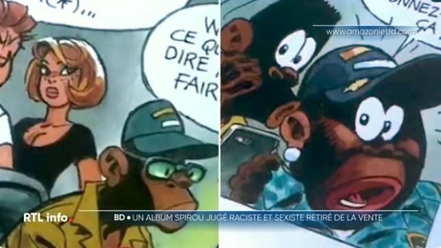 Un album de Spirou retiré de la vente suite à des accusations de racisme