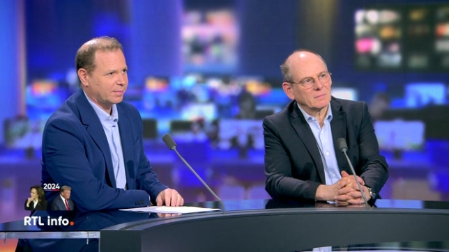 Serge Jaumain, professeur d'histoire à l'ULB et spécialiste des Etats-Unis, et Sébastien Rosenfed, référent RTL, nous donnent les derniers sondages dans les Etats-clés.