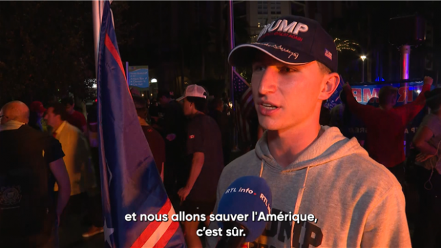 Interviews de Justine Pons depuis le QG de Trump à West Palm Beach.