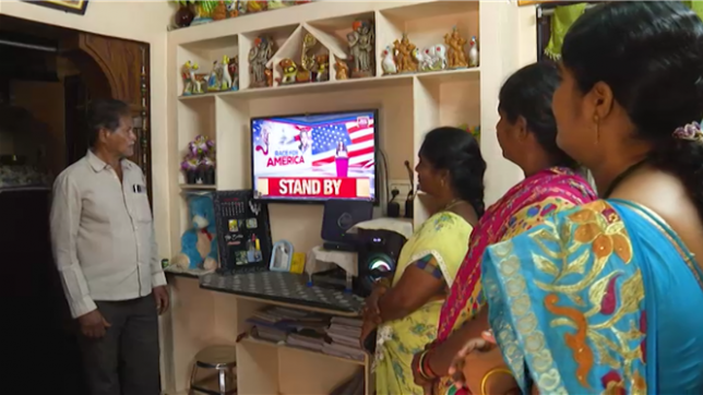 Aux antipodes des bruyantes réjouissances qui ont éclaté aux États-Unis, le village indien de Vadluru (sud) salue sans éclat la victoire de Donald Trump, fiers de la promotion de sa plus illustre descendante au rang de Second Lady. Fille d'immigrants indiens, Usha Vance, 38 ans, est la femme du colistier et vice-président élu du milliardaire républicain, J.D. Vance.