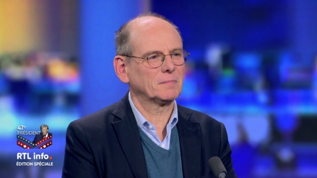 En plateau, Serge Jaumain, professeur d'Histoire contemporaine à l'ULB et spécialiste des Etats-Unis, et notre journaliste Sébastien Rosenfeld évoquent les résultats de ces élections qui donnent Donald Trump gagnant face à Kamala Harris.