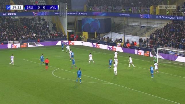 FC Bruges-Aston Villa: le résumé de la rencontre (1-0)